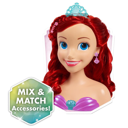 Disney Princess The Little Mermaid - Ariel Styling Head With 18 Accessories