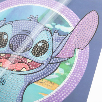 Disney Stitch Crystal Art Card Stitch, 18 x 18 cm