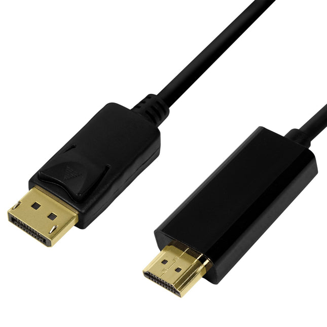DisplayPort 1.2 -> HDMI 1.4 4K 2m Schwarz