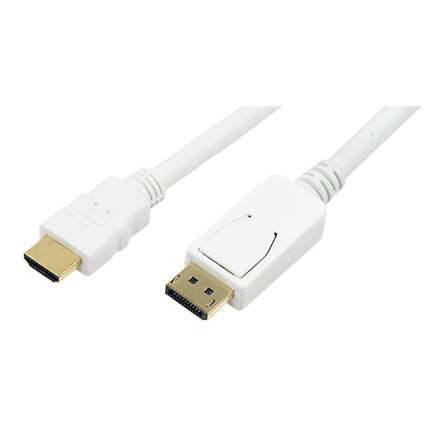 DisplayPort -> HDMI 2 m Weiß