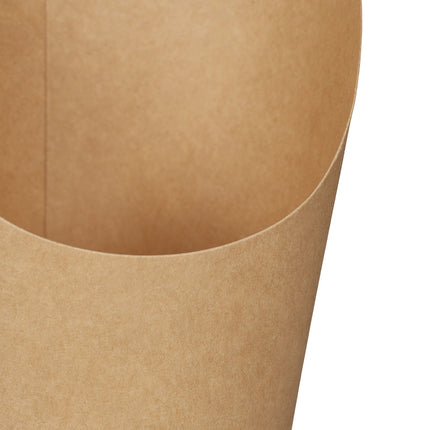 Disposable Kraft Paper Snack Cups, 100-Pack
