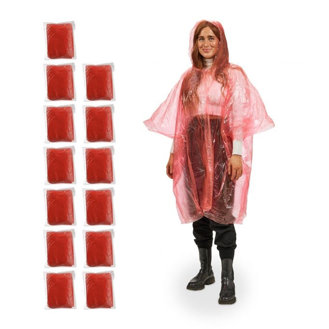 Einweg-Poncho 13er Set