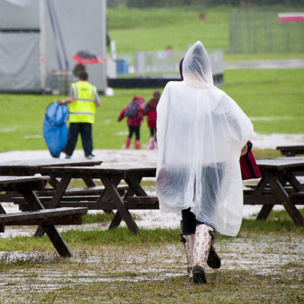 Disposable poncho set of 10