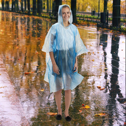 Disposable poncho set of 10