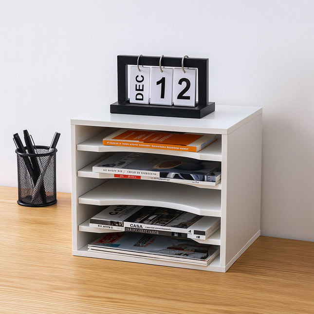 Dokumentenhalter – 5-Fächer Büro-Organizer