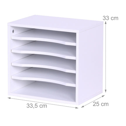 Dokumentenhalter – 5-Fächer Büro-Organizer