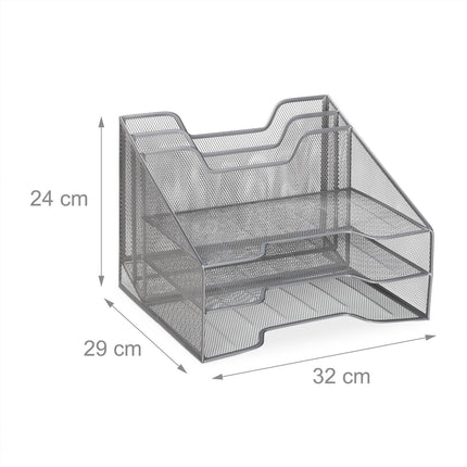 Document compartment in metal A4