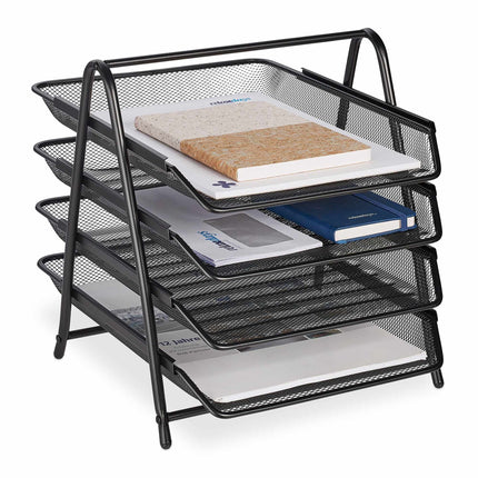 Document compartment with 4 compartments