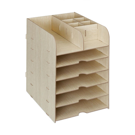 Document compartment with 4 compartments