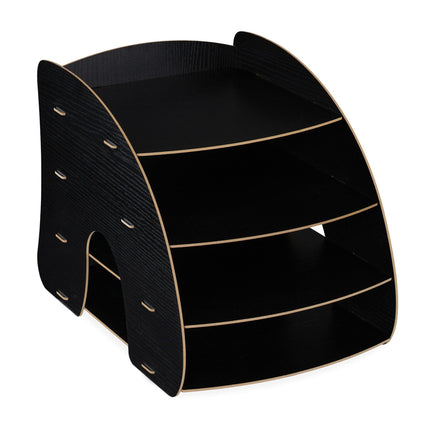 Document compartment with 4 compartments