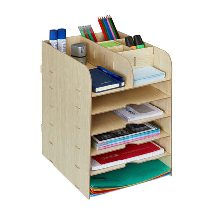 Document compartment with 4 compartments