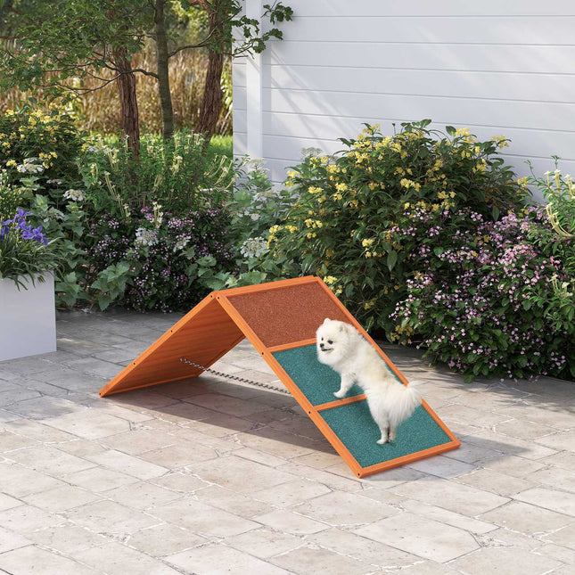 Agility můstek pro psy protiskluzový, výškově nastavitelný