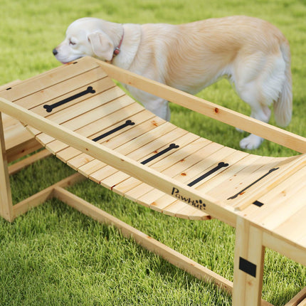 Dog Agility Set for Large Dogs - Gran Wood, Set of 4