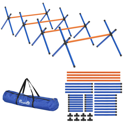 Dog Agility Training Set, Adjustable Heights, Portable