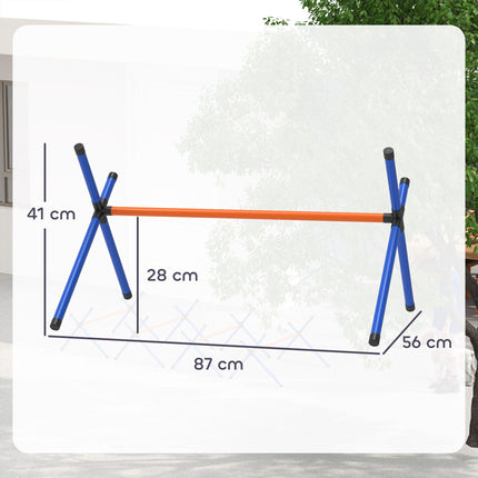 Dog Agility Training Set, Adjustable Heights, Portable