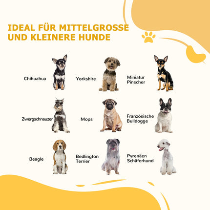 Faltbares Hundegitter, 3 Platten, 154x30x80 cm Schutzbarriere