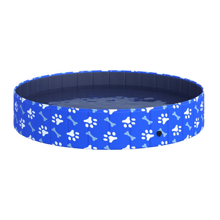 Faltbarer Hunde-Pool & Badewanne - 160x30 cm für Hunde & Katzen