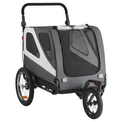 Dog Bike Trailer and Stroller, 45 kg Capacity