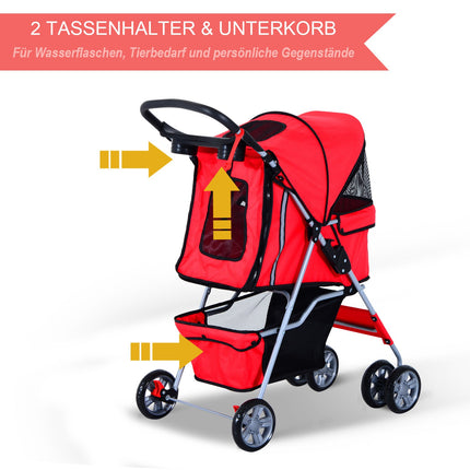 Red Dog Kinderwagen - Leicht, faltbar, Jogger-Stil