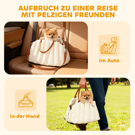 Dog Car Seat & Carrier, Oxford Fabric, For Pets <5kg