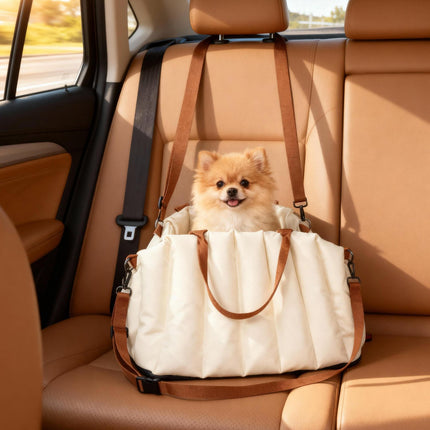 Dog Car Seat & Carrier, Oxford Fabric, For Pets <5kg