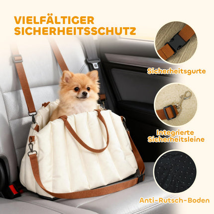 Dog Car Seat & Carrier, Oxford Fabric, For Pets <5kg