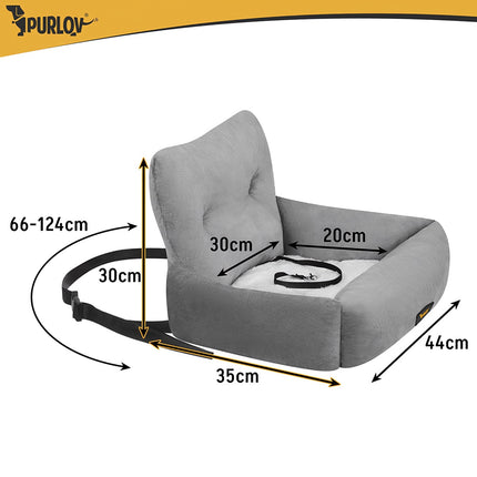 Dog Car Seat, Waterproof, Small, 44x35x30 cm