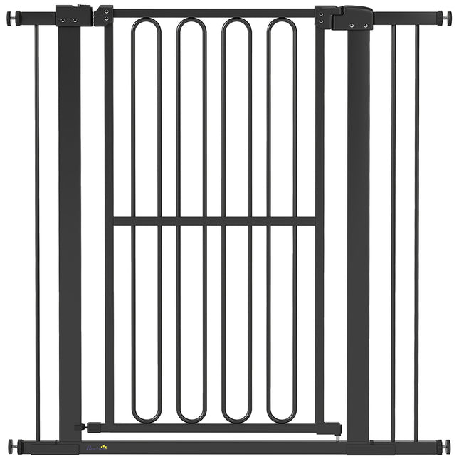 Hundegitter, 76-104 cm Treppenschutzgitter ohne Bohren