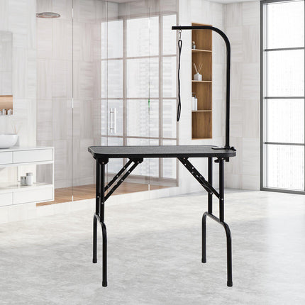 Dog Grooming Table, Foldable 31.8x18.1 in, 220 lb