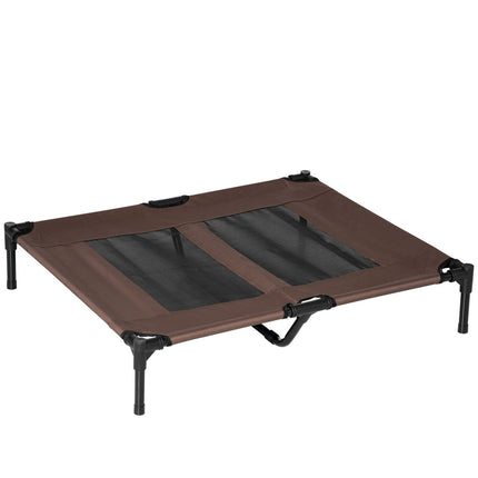 Outdoor dog bed & sofa bed, coffee brown, 92x76x18cm