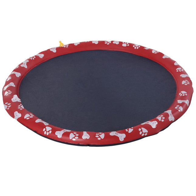 Planschmatte für Hundepool, 150 cm – Rutschfeste Wasserspielmatte