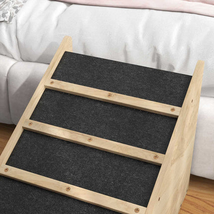 Rampe d'accès antidérapante pour chiens de taille moyenne jusqu'à 20 kg, 90 x 40 x 45 cm