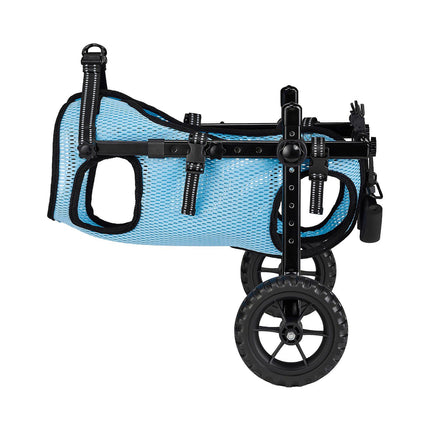 Dog Wheelchair for Hind Legs, Adjustable 2-Wheel, 15kg