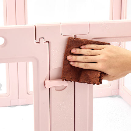 Dog Whelping Box 154x100x60 cm, Transparent, Door Lock