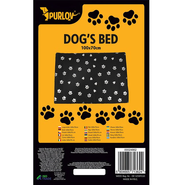 Hundebett 100x70cm Purlov 24862