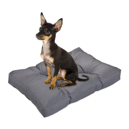 Panier pour chien gris