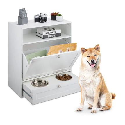 Dog food cabinet