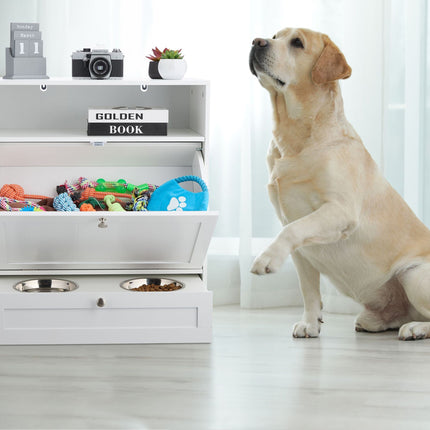 Dog food cabinet