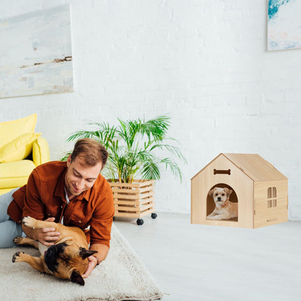 Hundehütte für den Innenbereich zum Selberbauen
