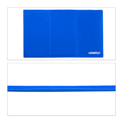 Dog mat blue