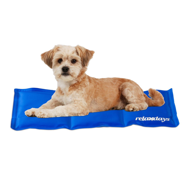 Dog mat blue