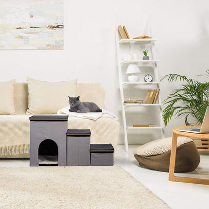 Escalier pour chien 3 marches avec une hauteur confortable