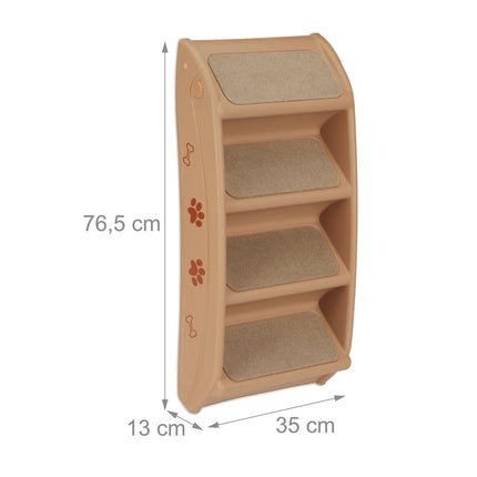Escalier pour chien 4 marches