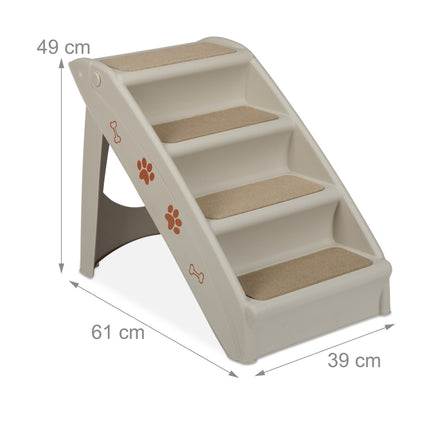 Escalier pour chien 4 marches