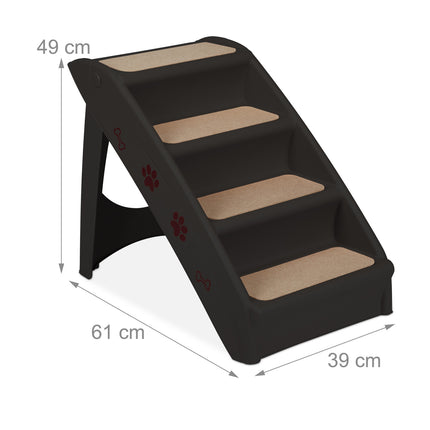 Escalier pour chien 4 marches
