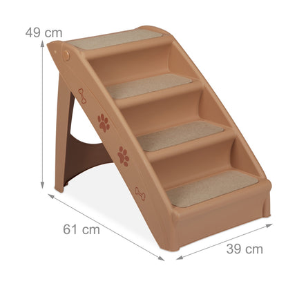 Escalier pour chien 4 marches