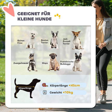 Faltbarer 3-in-1 Tierkinderwagen, 10 kg Fassungsvermögen, blau