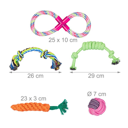 Hundespielzeug-Set 10-teilig