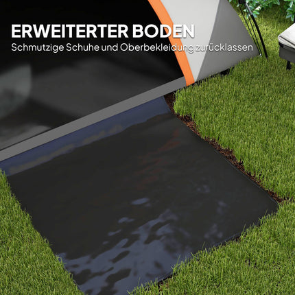 Wasserdichtes Kuppelzelt für 2 Personen, leicht und stabil