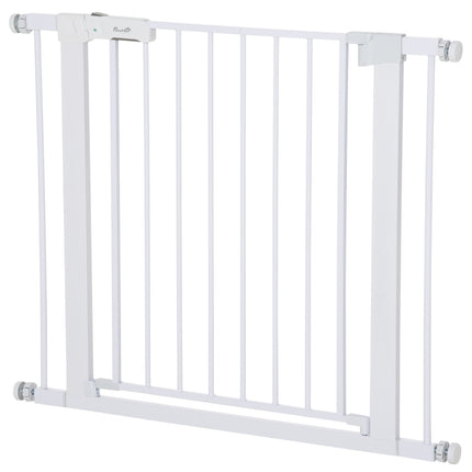 Adjustable door safety gate, automatic closing 75-96cm
